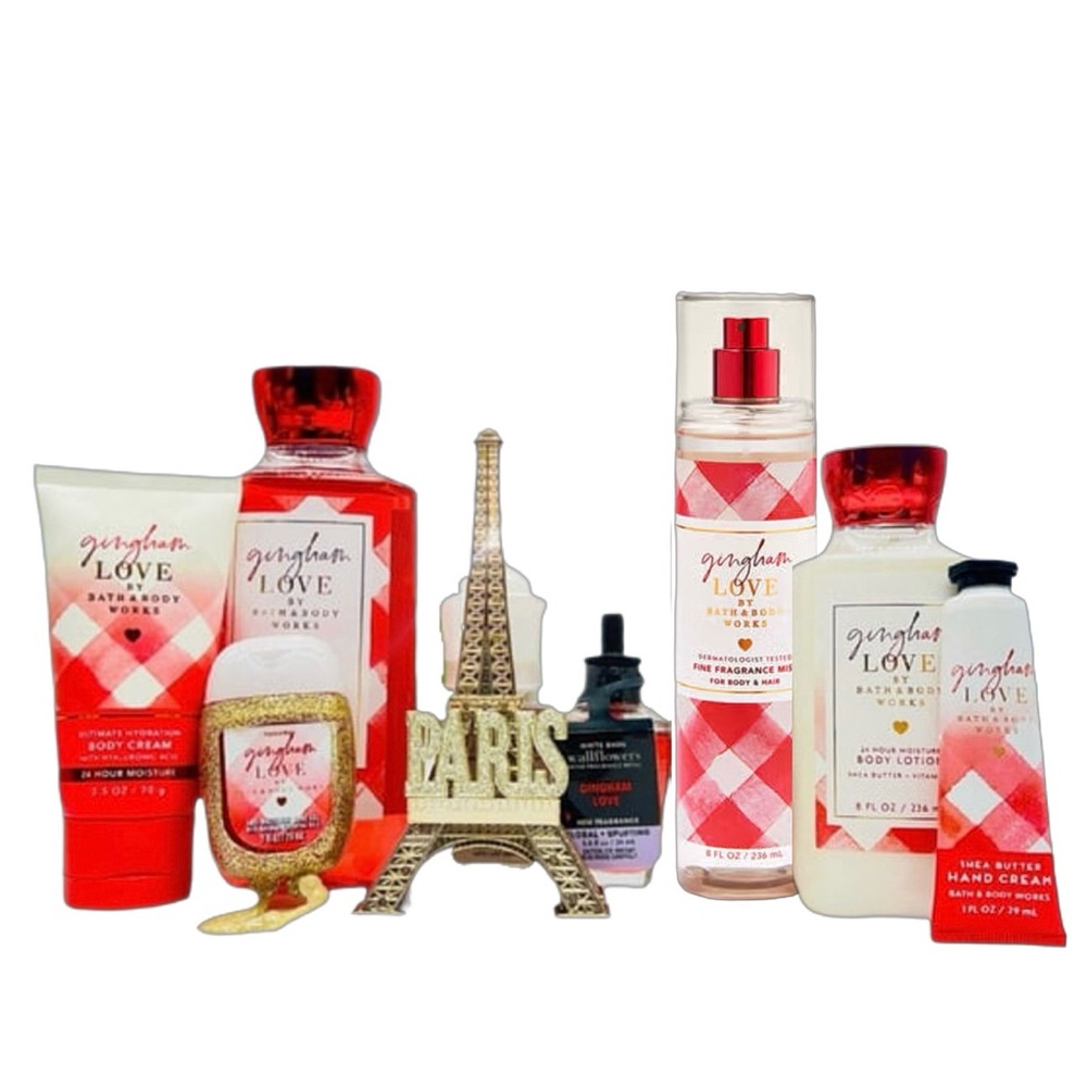 BBW ๐ Gingham Love ๐ 8 pc gift set - Picture 2 of 5